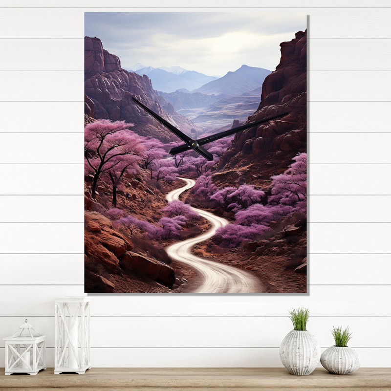 Canyon Endless Journey VI - Horloges murales paysage et nature, Très grand