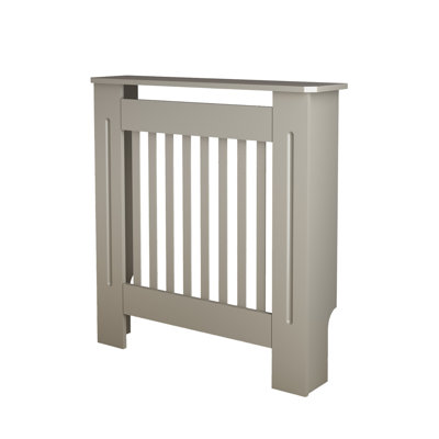 Radiator Cover Cabinet, Decorative Heater Protector, MDF Construction with Water‑Based Lacquer Finish, Safety Guard for Baseboard & Electric Heating, Home Decor Heating Concealment Cabinet