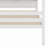 Bunk Bed With Shelves，Shelves Headboard, Safety Guardrails And Ladder, Convertible To 2 Beds