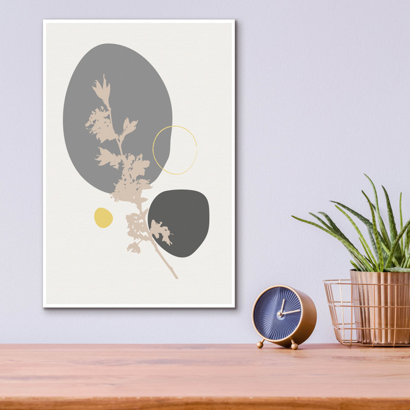 «Abstract Minimal Flourish Branch» par Sabrina Balbuena, H 16 po x l 12 po x P 0,13 po