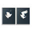 «Traditional Cranes Dance Single Photo Frame» par Grace Popp, 2 pièces sur toile-1353822363-1353892254
