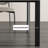 Light Luxury High-end Dining Table And Chairs 4 - Person Four Leg Dining Set-101919188