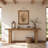 78.74" Extra Long Solid Wood Console Table