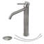 Robinet de salle de bain à poignée simple Topcraft avec bonde escamotable-123232173