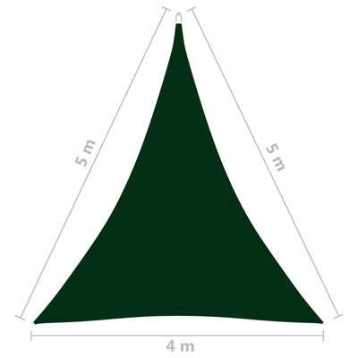 Bekke 4m x 5m Triangular Shade Sail
