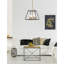 Lustre linéaire à 4 lumières Gloriajean-992946899-993092655