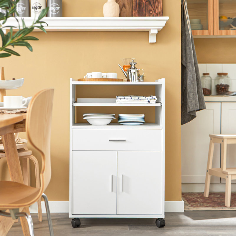 Langton 92cm Kitchen Pantry, White