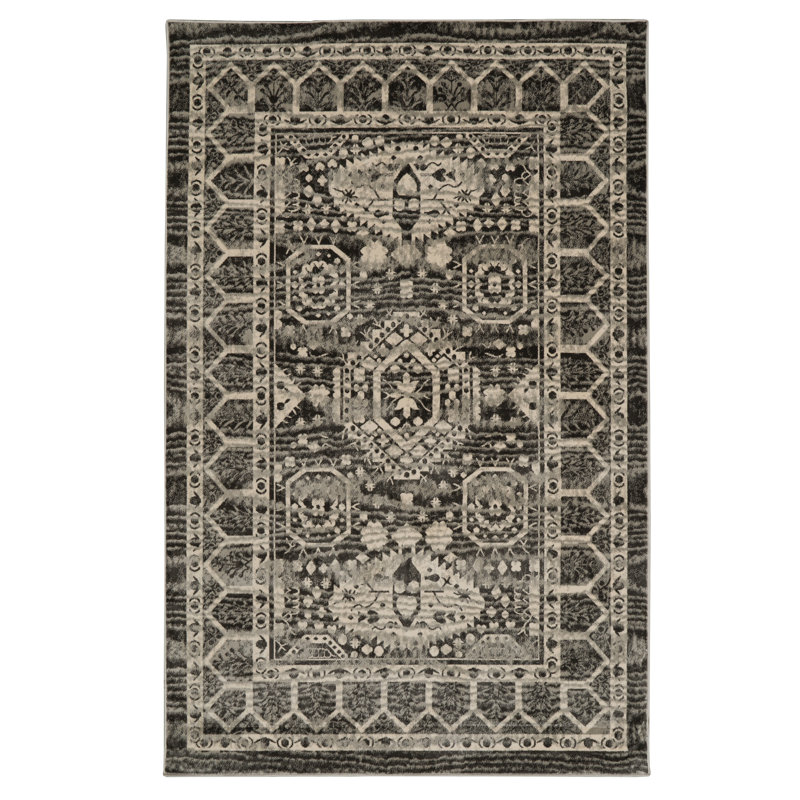 Tapis beige / gris Shoshana