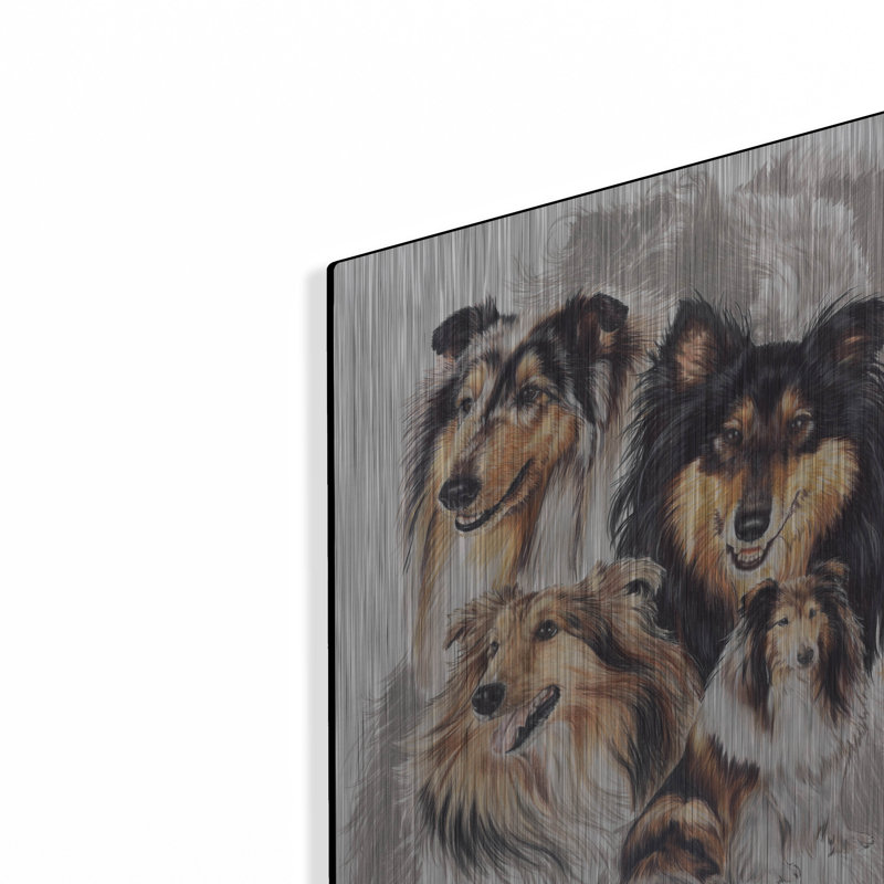 " Collie " by Barbara Keith, 16" H x 12" W