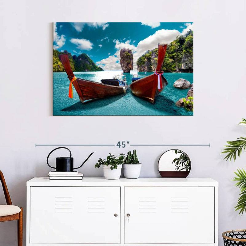Mehar Boats In Phuket, 24" H x 36" W