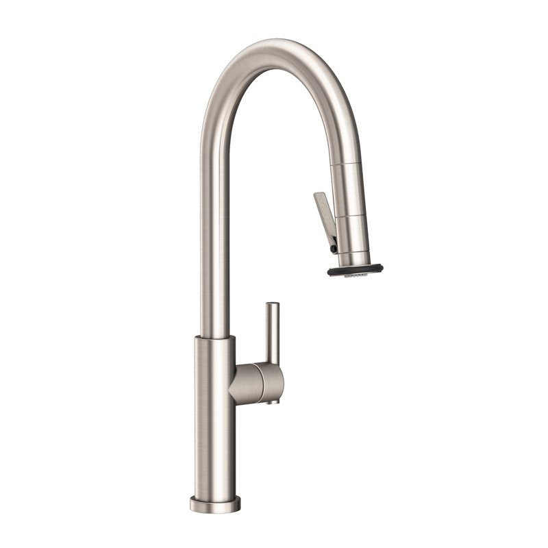 Pull-Down Kitchen Faucet - Trigger Spray, Satin Nickel (PVD)
