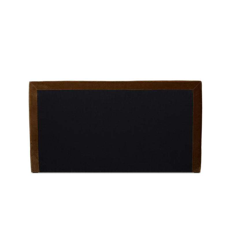 Quincy Upholstered Bed, Queen, Surrey Ochre