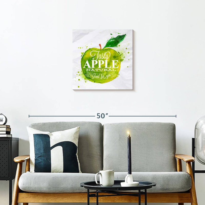 Yarlin Tasty Green Apple, 20" H x 20" W