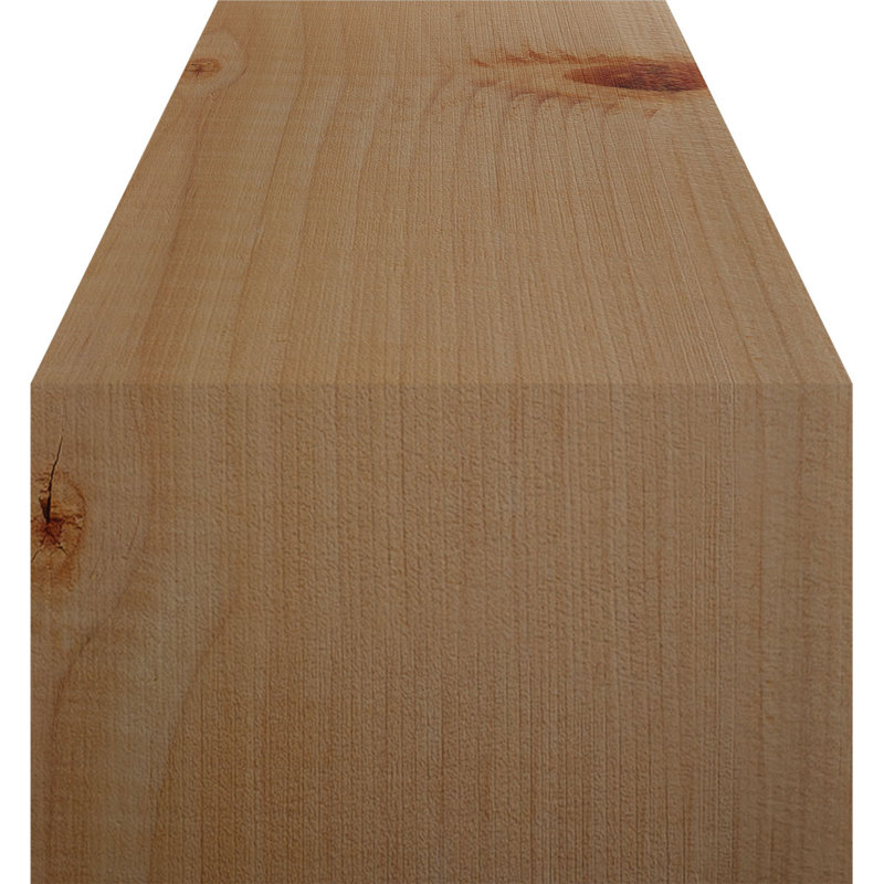 Genouillère Balboa, Sapin de Douglas, Lisse, H 8 po x l 5,5 po x P 8 po