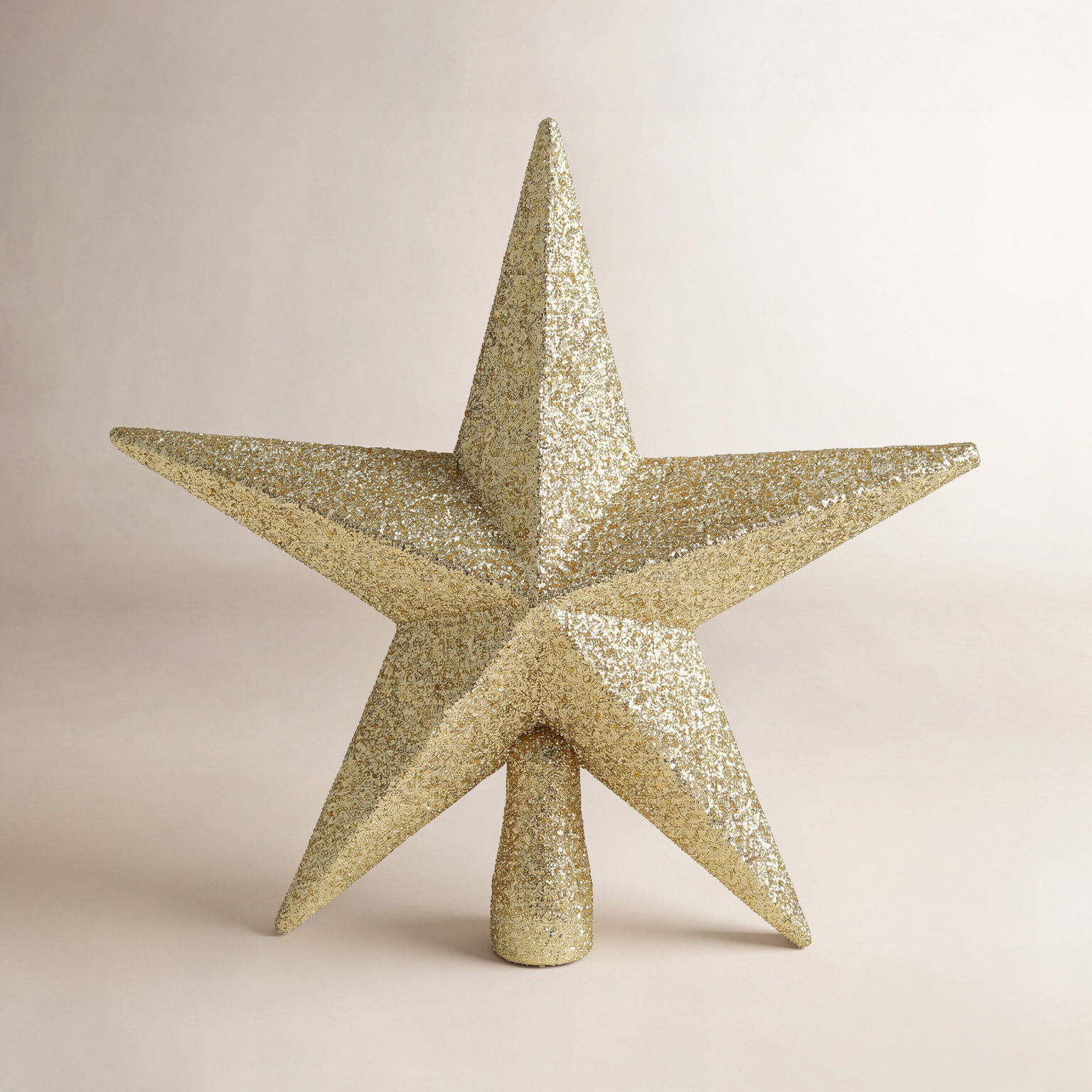The Holiday Aisle® 2" Tree Topper, Gold
