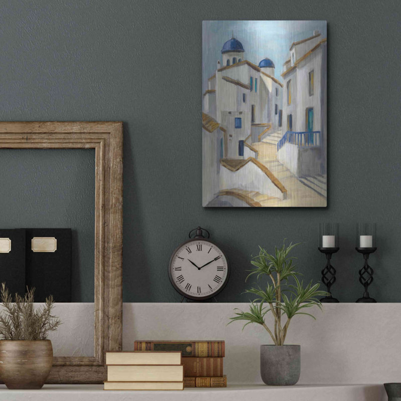 «Santorini View II» par Silvia Vassileva, H 16 po x l 12 po