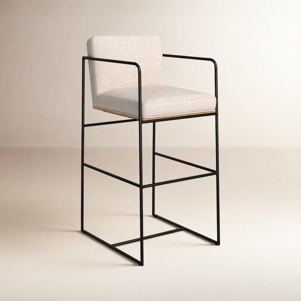 Sidney Bar and Counter Stool, Bar Stool (29.5” Seat Height)