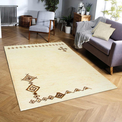 Hermgenes One-of-a-Kind Rectangle 6'3''X 9'3'' Lamb's Wool Area Rug
