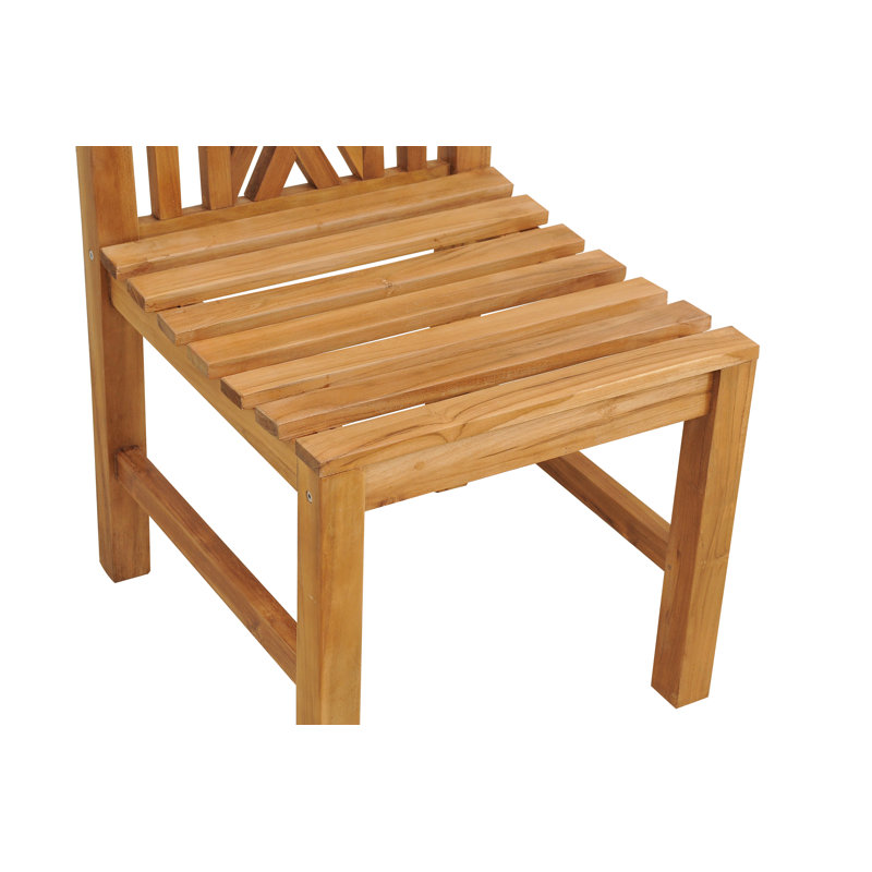 Outdoor Teak Dining Side Chair