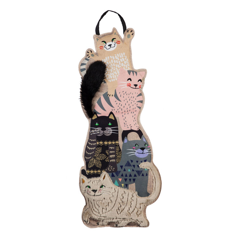 Piquet de jardin Stacked Cat Friends