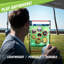 Sport Squad Endzone Défi - Jeu de lancer et de lancer de football 2 en 1 - Jouet de pelouse et de jardin pour enfants et adolescents