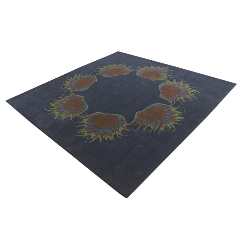 Tapis bleu marine 8 pi Pineland