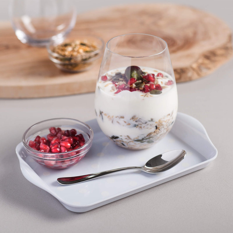 Zeal Melamine Tray, French Grey