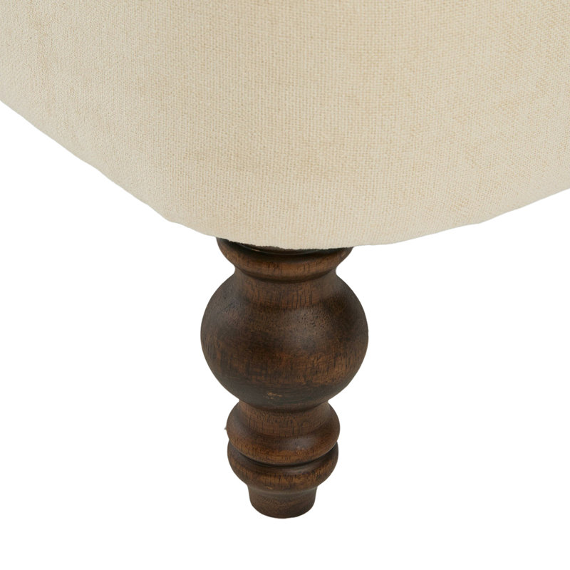 Fauteuil inclinable surdimensionné en chenille, Beige
