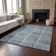 Premium Machine Washable Cerrito Teal Rug