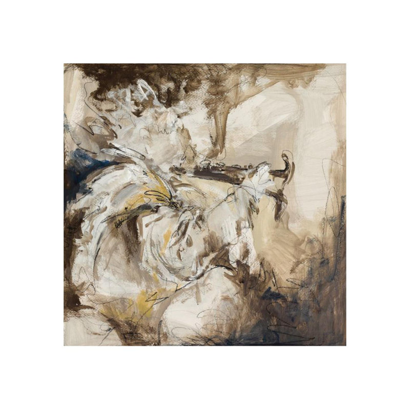 Jazz Bar I Print by Sara Brown, Glass Coat, 20" H x 20" W x 1.5" D