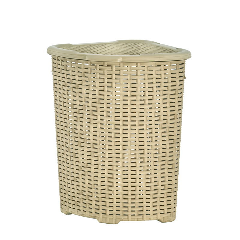 Panier à linge Jaliyah, Beige