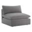 Canapé rembourré sans accoudoirs de 121 po 3 pièces Annabella-459096443