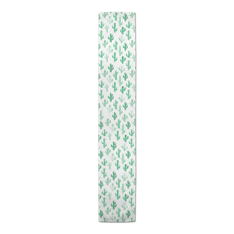 Chemin de table Coggeshall Happy Cacti, L 72 po x l 16 po