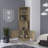 8-Bottle 2-Shelf Bar Cabinet Sideboard Metal Sideboard-1101373181