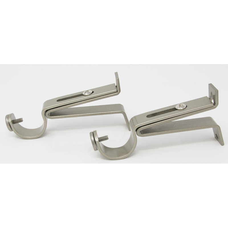 Support de fixation de rideau réglable Phifer, Bronze
