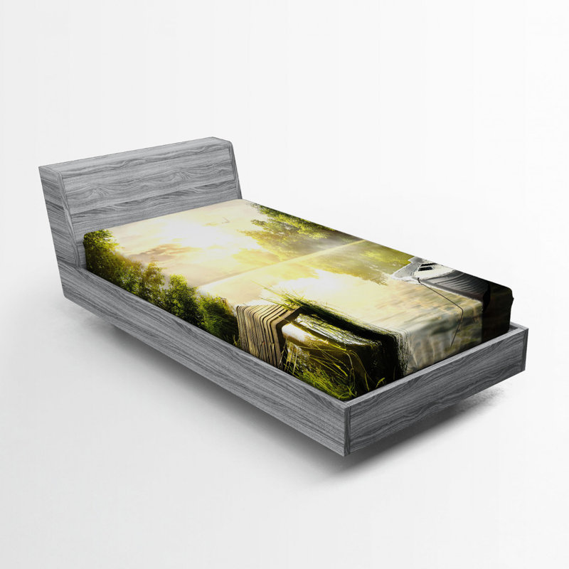 Microfiber Fitted Sheet, Twin Fitted Sheet