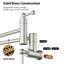 Robinet remplisseur de pot - Robinet d'évier de cuisine mural pliable extensible avec un trou et deux poignées