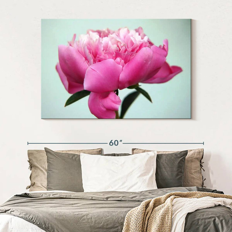 Fleur de pivoine Harnek, H 34 po x l 51 po