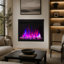Rebrilliant Black Electric Fireplace Insert-852376870