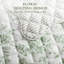Ensemble de literie réversible pour très grand lit, courtepointe florale en polyester pour maison moderne
