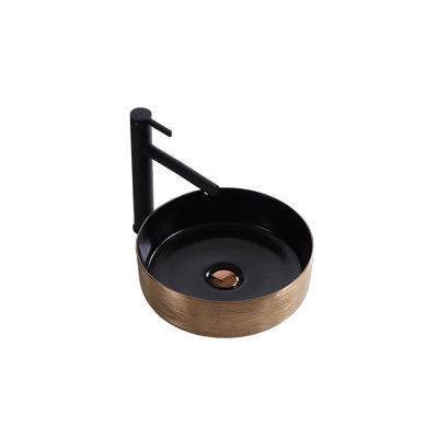 Lavabo de salle de bain vasque circulaire