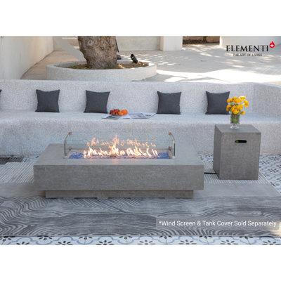 Elementi Plus Riviera 60" Fire Pit Table