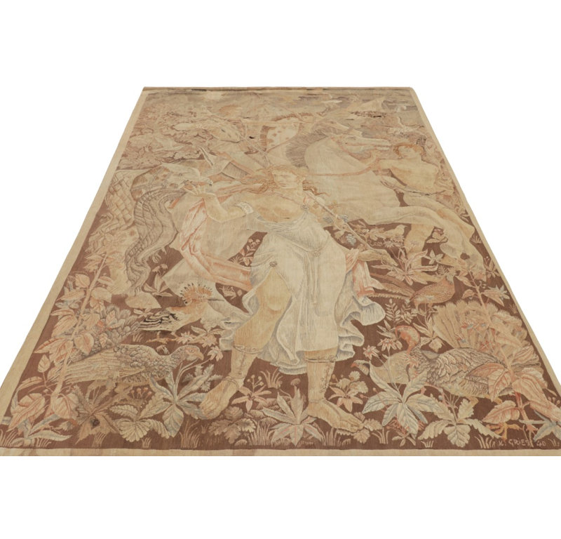 Tapestry One-of-a-Kind 6'2X9'3 Hand Knotted Area Rug