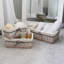 JVL Wicker Decorative Basket