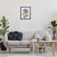 «European Style Hydrangea», art mural encadré sur toile flottante par Levison Design-616907871-616907868