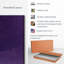 «Purple Night Sky» sur impression sur toile-647386788