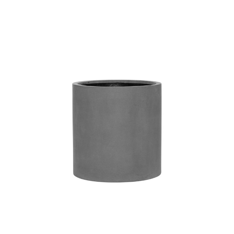 Handmade Pot Planter, Gray, 20'' H X 20'' W X 20'' D
