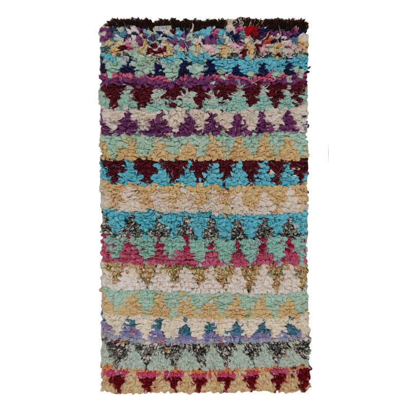 Wool Chevron Area Rug