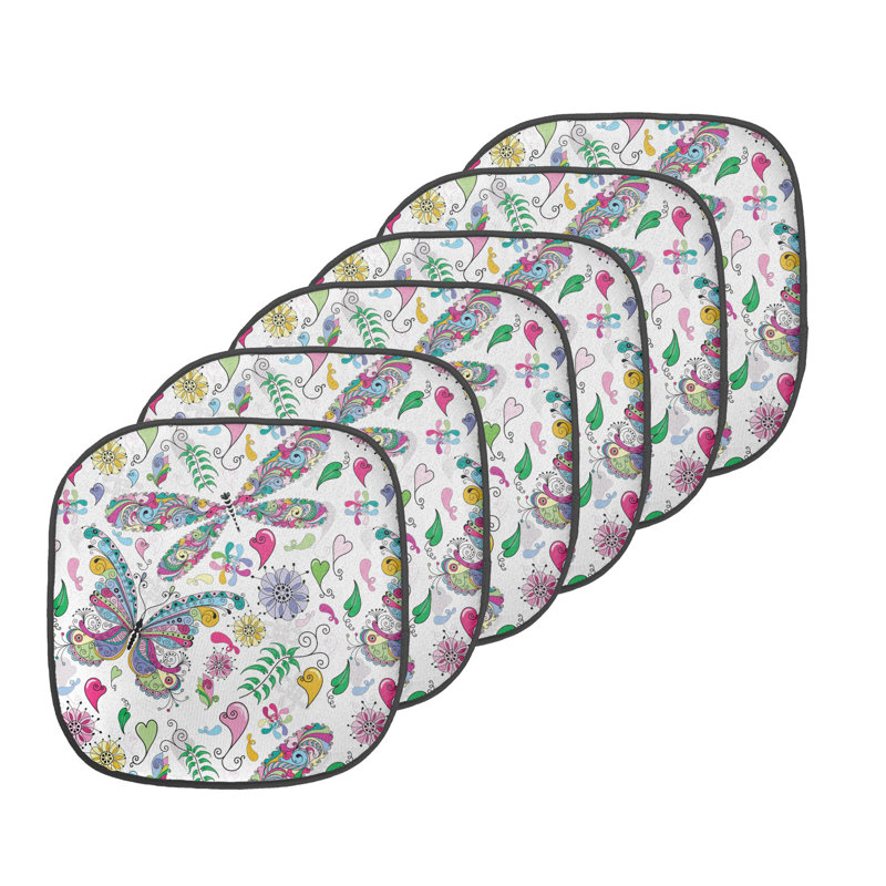 Coussin de siège papillon