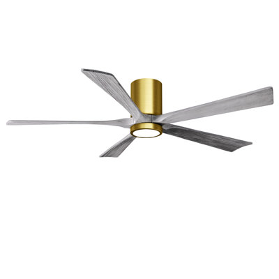 Ventilateur de plafond à 5 pales DEL avec ensemble d'éclairage inclus Irene